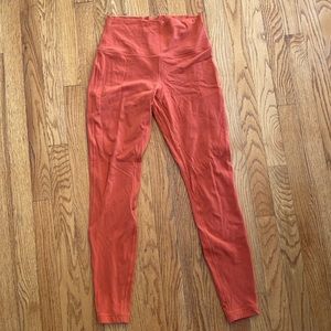 Lululemon size 8 orange